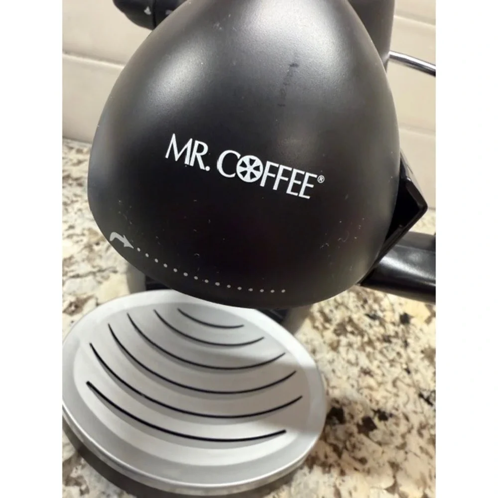 Mr Coffee‎ ECM20 Steam Espresso and Cappuccino Maker Black 4 Cup 750W Machine